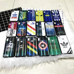 Ốp lưng kính bẩy mầu nhiều hình lựa chọn