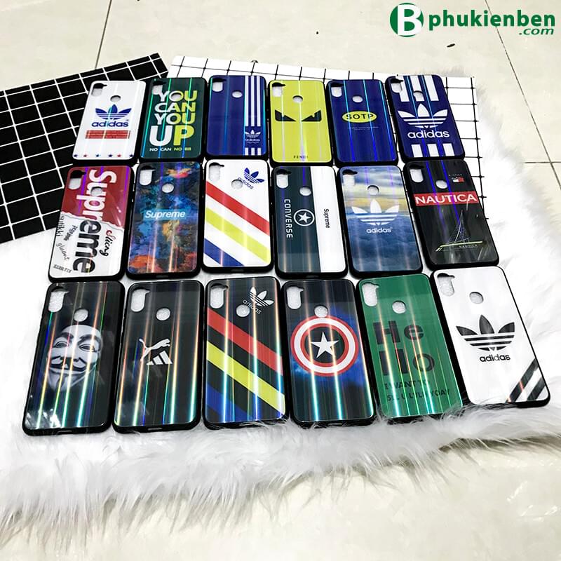 Ốp kính bầy mầu nhiêu mã_1 Ốp lưng kính bẩy mầu nhiều hình lựa chọn