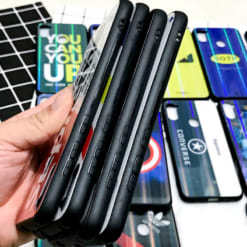 Ốp lưng kính bầy mầu chụp viền