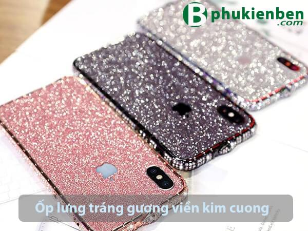 Ốp lưng giá rẻ cho của hàng trang guong vien kim cuong