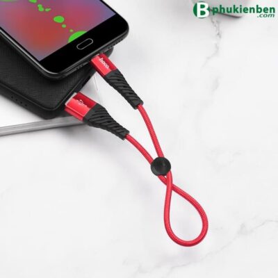 Cáp sạc Hoco X38 Micro - 25cm đỏ