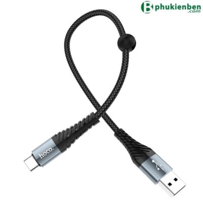 Cáp sạc Hoco X38 Type C - 25Cm Cáp sạc Hoco X38 Type C - 25cm xám