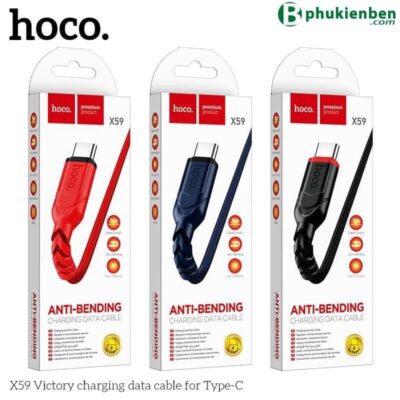 Cáp sạc Hoco X59 Type C - 1m