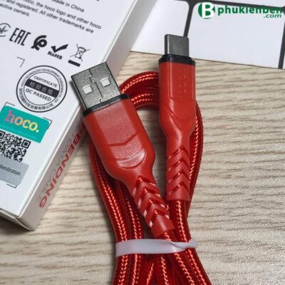 Cáp sạc Hoco X59 Type C - 1M Cáp sạc Hoco X59 Type C - 1m chụp gần