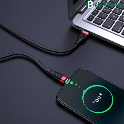 Cap sac hoco u72 type c bên ngoài