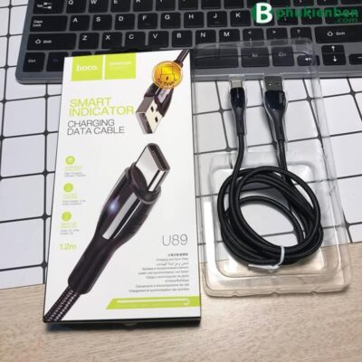 Cáp Sạc Hoco U89 Micro - 2,4A Cap sac hoco u89 micro mở hộp