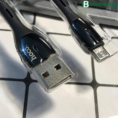 Cáp Sạc Hoco U89 Micro - 2,4A Cap sac hoco u89 micro chụp gần