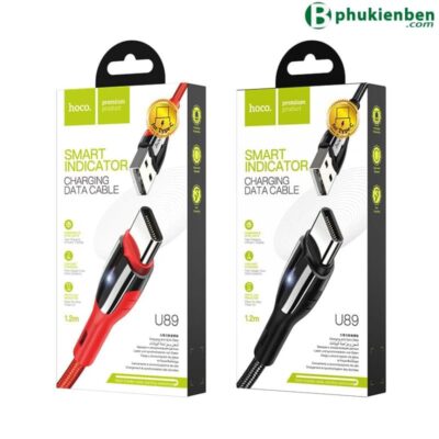 Cap sac hoco u89 type c hai mầu
