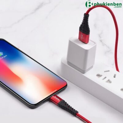 Cáp sạc nhanh 3A 1m Hoco X38 Lightning Cáp sạc nhanh 3A 1m Hoco X38 Lightning cắm sạc