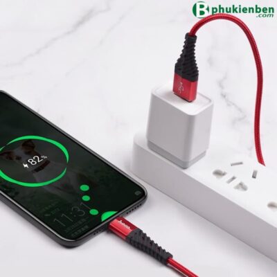 Cáp sạc nhanh 3A 1m Hoco X38 Type C Cáp sạc nhanh 3A 1m Hoco X38 Type C cắm sạc