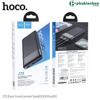 Pin sạc dự phòng Hoco J72 10.000mAh Pin sạc dự phòng Hoco J72 10.000mAh