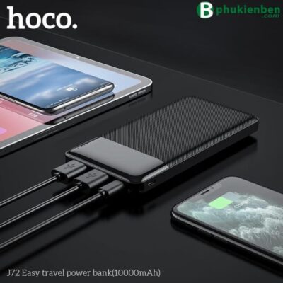 Pin sạc dự phòng Hoco J72 10.000mAh Pin sạc dự phòng Hoco J72 10.000mAh cắm sạc