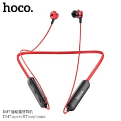Tai nghe bluetooth Hoco DM7 đỏ thể thao
