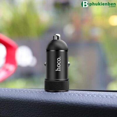 Tẩu Sạc Xe Hơi Hoco Z32A Speed Up 18W Tẩu sạc trên xe hơi ô tô HOCO Z32A sạc nhanh 18w trên ô tô