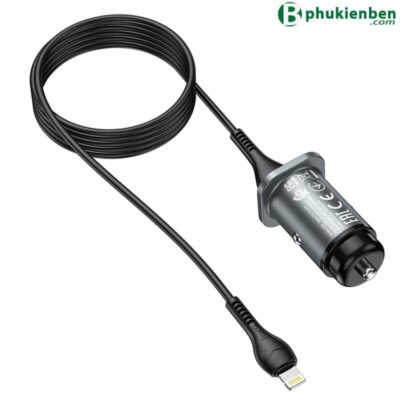 Tẩu Sạc Xe Hơi Hoco NZ4 Discovery 24W – Hai Cổng USB, Nhỏ Gọn & Sạc Nhanh Ổn Định Tẩu sạc xe hơi Hoco NZ4 dong 24W có 2 cổng USB cắm sạc
