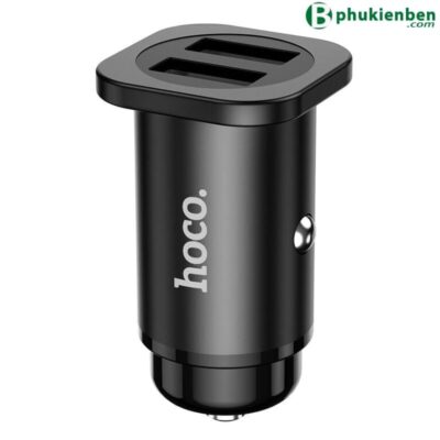 Tẩu Sạc Xe Hơi Hoco NZ4 Discovery 24W – Hai Cổng USB, Nhỏ Gọn & Sạc Nhanh Ổn Định Tẩu sạc xe hơi Hoco NZ4 dong 24W có 2 cổng USB chụp đứng