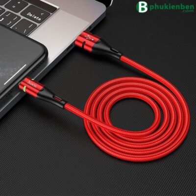 Cáp sạc chuyển dữ liệu Hoco U93 type c cắm trên máy
