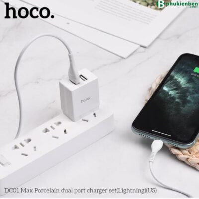 Bộ sạc DC01 Max Lightning 2.4A - Ảnh 2