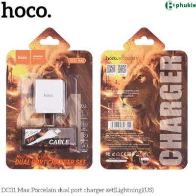 Bộ sạc DC01 Max Lightning 2.4A