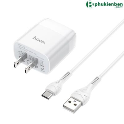 Bộ sạc Hoco C72 Type C - Ảnh 4