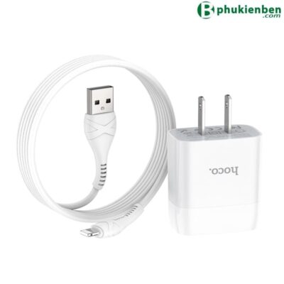 Bộ sạc Hoco C73 Lightning - Ảnh 3