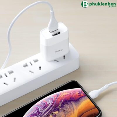 Bộ sạc Hoco C73 Lightning - Ảnh 5