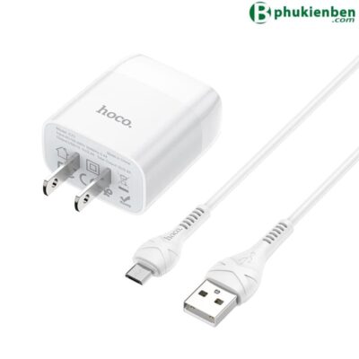 Bộ sạc Hoco C73 Micro Bộ sạc Hoco C73 Micro - Ảnh 2