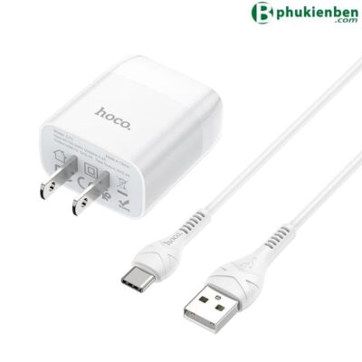Bộ sạc Hoco C73 Type C Bộ sạc Hoco C73 Type C - Ảnh 3