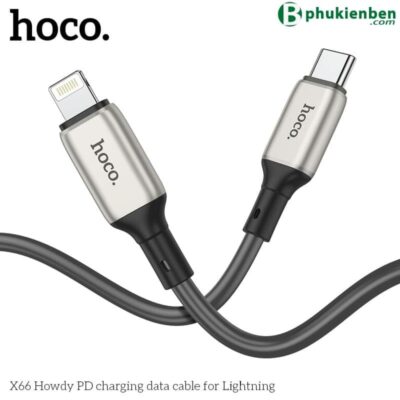 Cáp Sạc Nhanh Hoco X66 lightning PD 20W Cáp Sạc Nhanh Hoco X66 lightning PD 20W - Ảnh 4