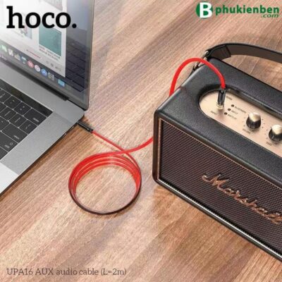 Cáp âm thanh AUX 3.5mm Hoco UPA16 2M Cáp âm thanh AUX 3.5mm Hoco UPA16 2M - Ảnh 3