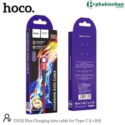 Cáp sạc Hoco DU02 typeC 2M