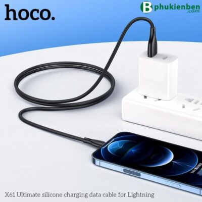 Cáp sạc Hoco X61 lightning - Ảnh 3