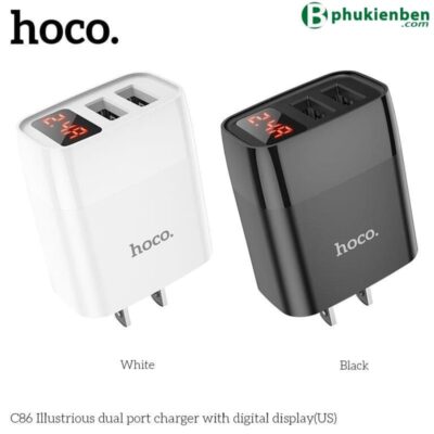 Củ Sạc Hoco C86 - Sạc Báo Đèn Củ Sạc Hoco C86 - Sạc Báo Đèn - Ảnh 2