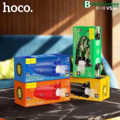 Loa Bluetooth Hoco HK9 có dây đeo và đèn pin - Ảnh 6