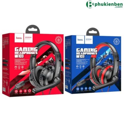 Tai nghe Gaming Hoco W103 có dây