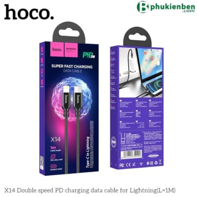 X14 PD 20W Lightning 1M