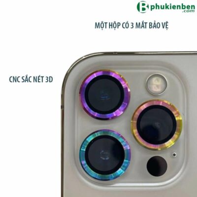 Kính cường lực bảo vệ camera nhiều mầu đẹp