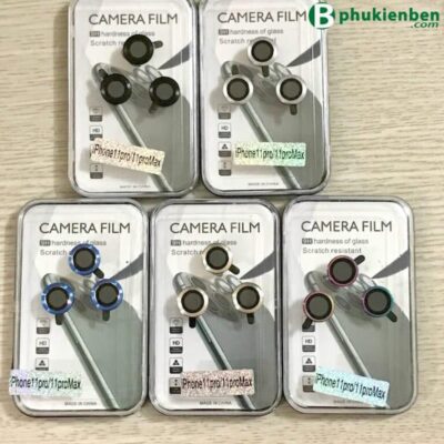 Kính cường lực bảo vệ camera nhiều mầu