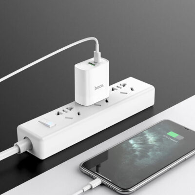 Bộ Củ Sạc Hoco C80 Lightning - Hỗ trợ sạc nhanh QC3.0 - Ảnh 2