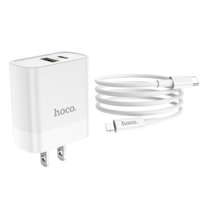 Bộ Củ Sạc Hoco C80 Lightning - Hỗ trợ sạc nhanh QC3.0 - Ảnh 3