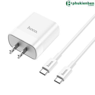 Bộ Củ Sạc Hoco C80 Type C - Hỗ trợ sạc nhanh QC3.0 - Ảnh 3