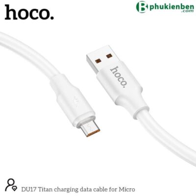 Cáp Sạc Hoco DU17 Micro 1m Cáp Sạc Hoco DU17 Micro 1m - Ảnh 2