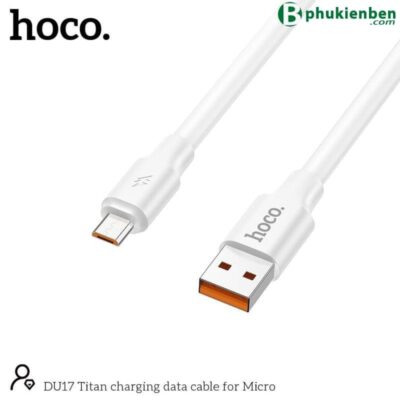 Cáp Sạc Hoco DU17 Micro 1m Cáp Sạc Hoco DU17 Micro 1m - Ảnh 4