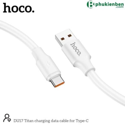 Cáp Sạc Hoco DU17 TypeC 1m - Ảnh 2
