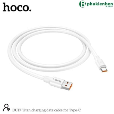 Cáp Sạc Hoco DU17 TypeC 1m - Ảnh 4