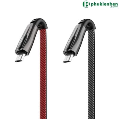 Cáp Sạc nhanh 2.4A chống đứt gãy Hoco U70 Micro Cáp Sạc nhanh 2.4A chống đứt gãy Hoco U70 Micro - Ảnh 2