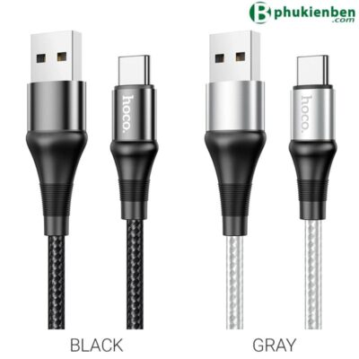 Cáp đồng bộ dữ liệu sạc Hoco X50 Type C Cáp đồng bộ dữ liệu sạc Hoco X50 Type C - Ảnh 4