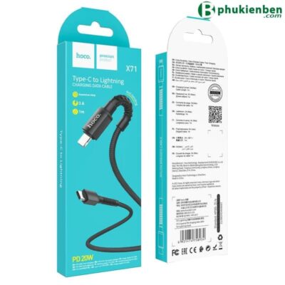 Cáp Sạc Hoco X71 PD 20W Type-C To Lightning Dài 1M