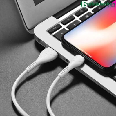 Cáp sạc nhanh 2.4A 1m Hoco X37 Lightning - Ảnh 3