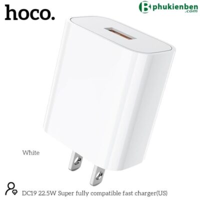 Củ Sạc Hoco DC19 - Hỗ trợ sạc nhanh QC3.0 Củ Sạc Hoco DC19 - Hỗ trợ sạc nhanh QC3.0 - Ảnh 3